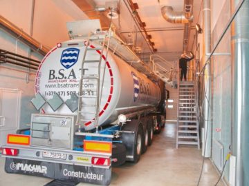 Transportation of chemical liquid goods