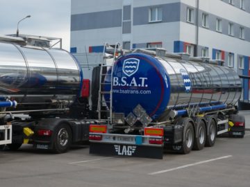 Transportation of chemical liquid goods
