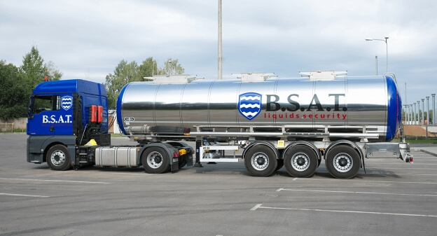 Transportation of liquid dangerous goods