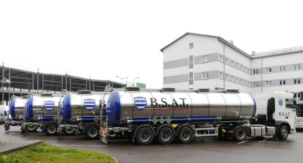 Transportation of liquid dangerous goods